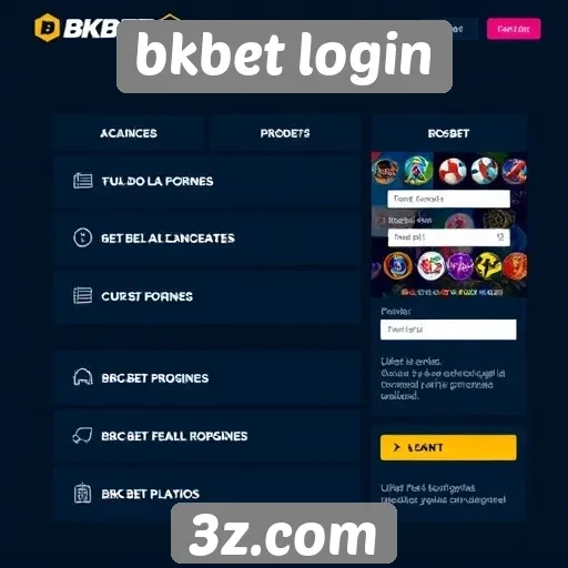 Principais recursos do bkbet login para apostadores