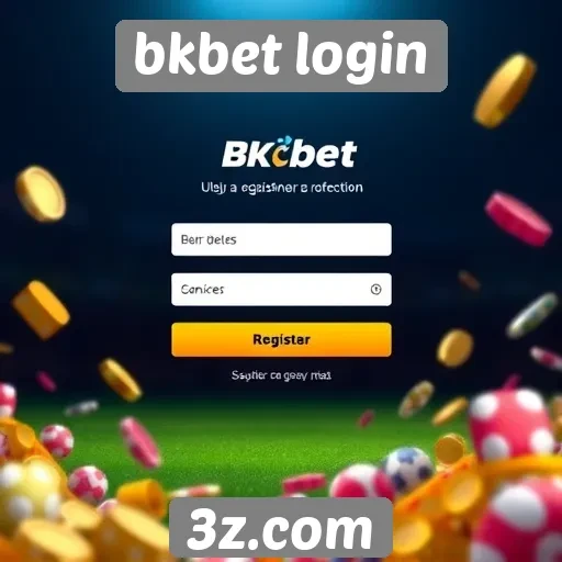 Processo de registro simples no site bkbet login